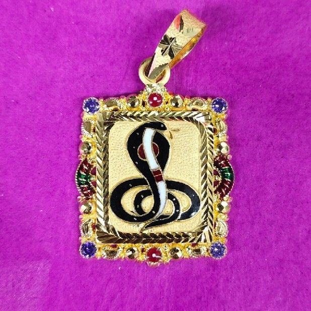 22ct.Gold Fancy Goga Maharaj Mina Pendant
