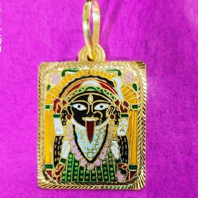 22kt Gold Mahakali Ma Mina Pendant