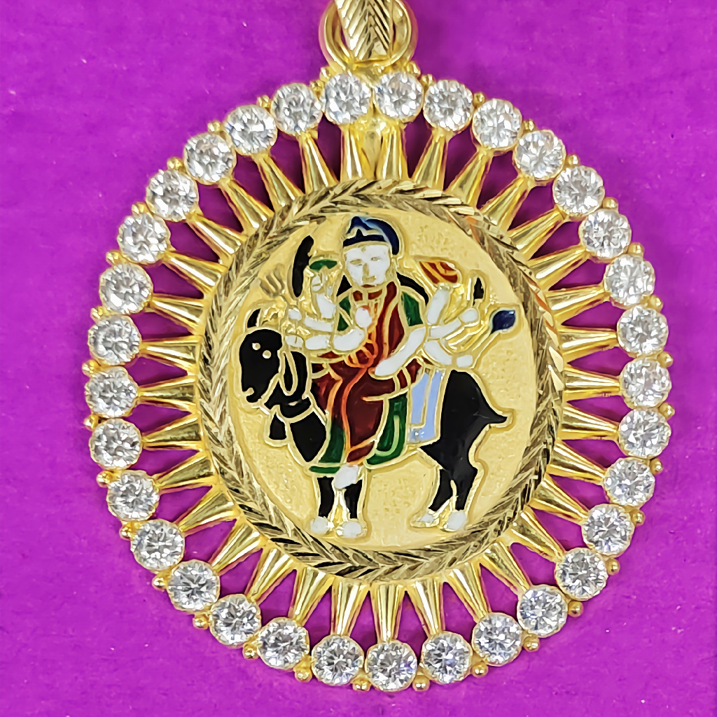 916 Gold Meladi Maa mina pendant