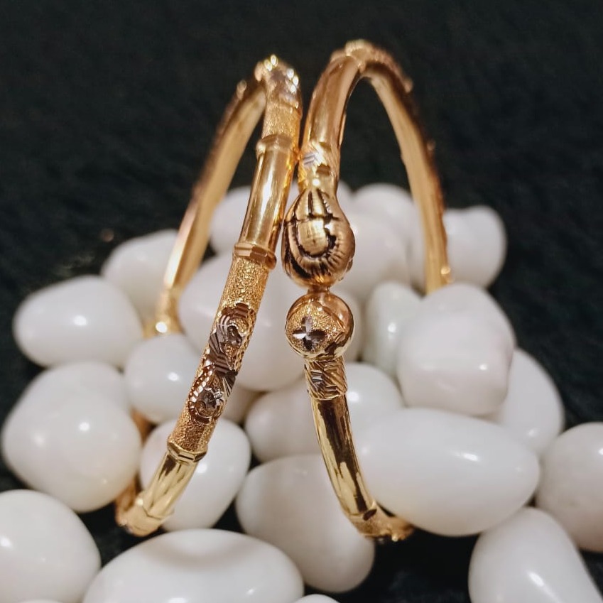 22K Gold Antique Copper Kadali