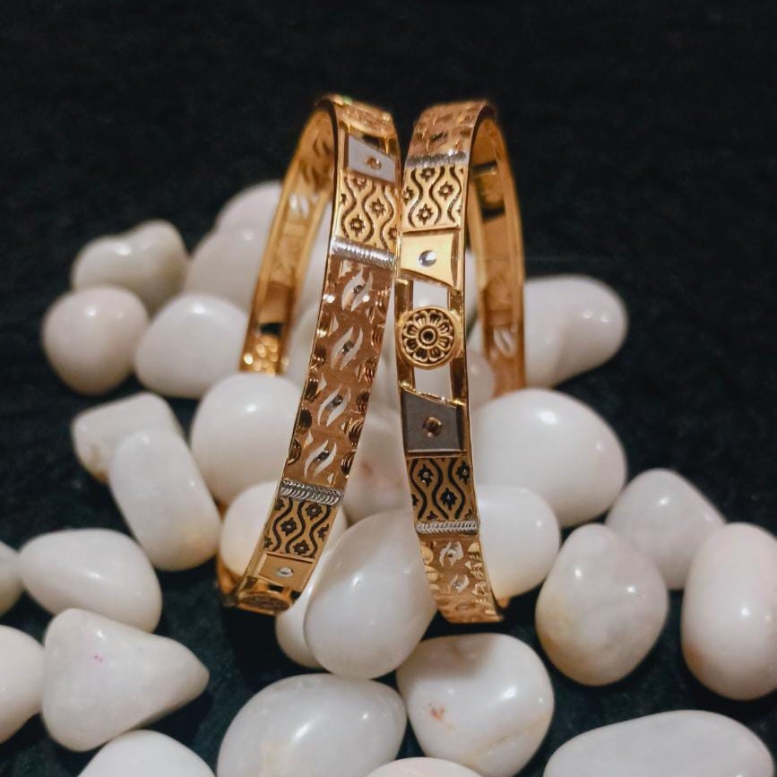 22K Gold Classic Kadali Bangle