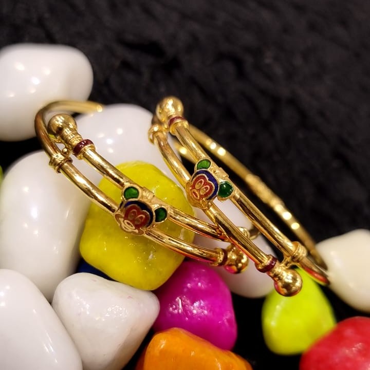 22K Gold Micky Design Kadli
