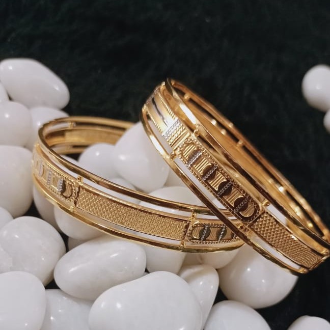 22K Gold Hallmarked Copper Kadli