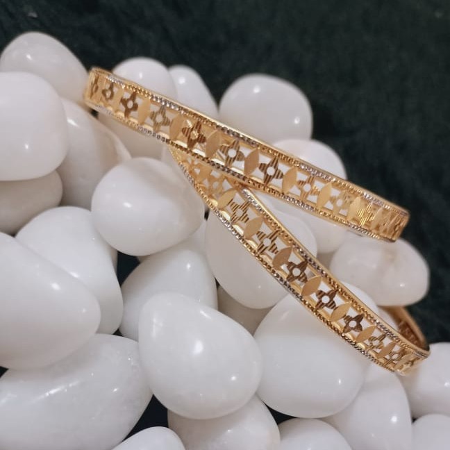 22K Gold Simple Design Copper Kadli