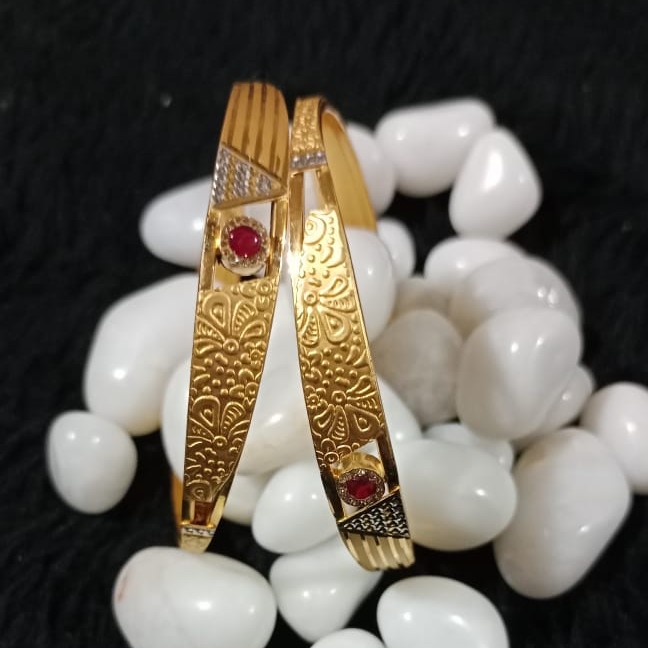 916 Gold Unique Design Copper Kadli
