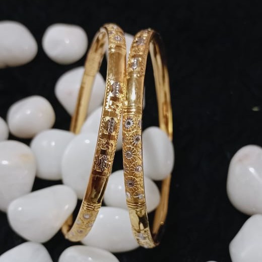 916 Gold Fancy Copper Kadli Bangle