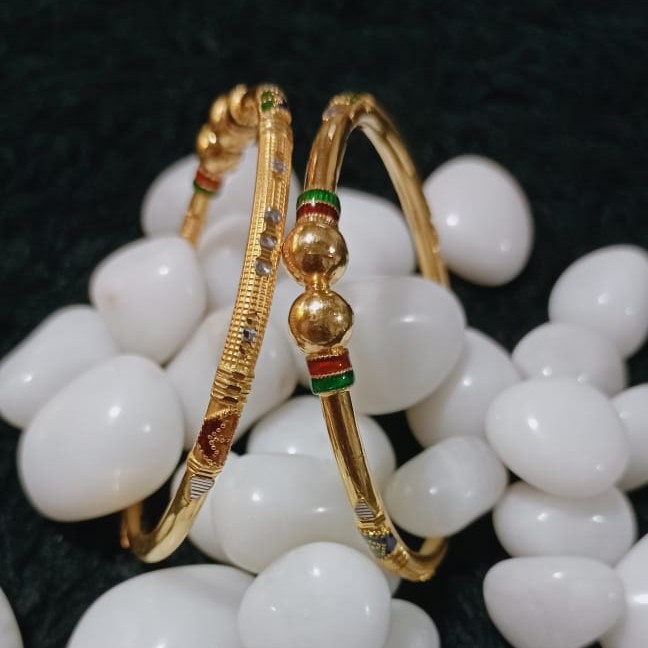 916 Gold Fancy Modhiya Kadli