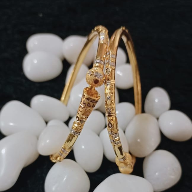 916 Gold Fine Copper Kadli Bangle