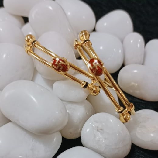 916 Gold Classy Copper Kadli Bangle