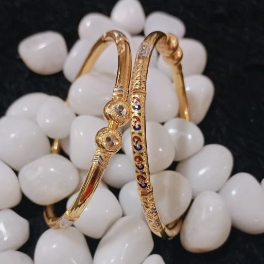 916 Gold Grand Copper Kadli Bangle