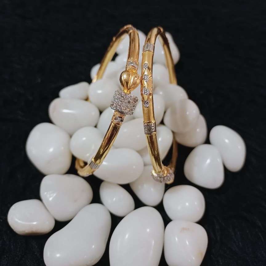 916 Gold Fancy Copper Kadli Bangle SGC13
