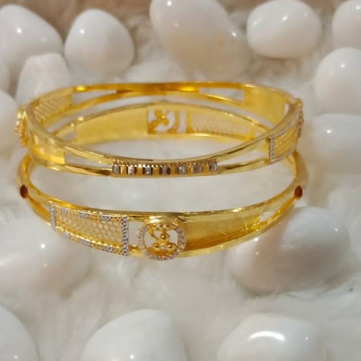 22KT Gold Fancy Daily Wear Copper Kadli Bangle SGB36