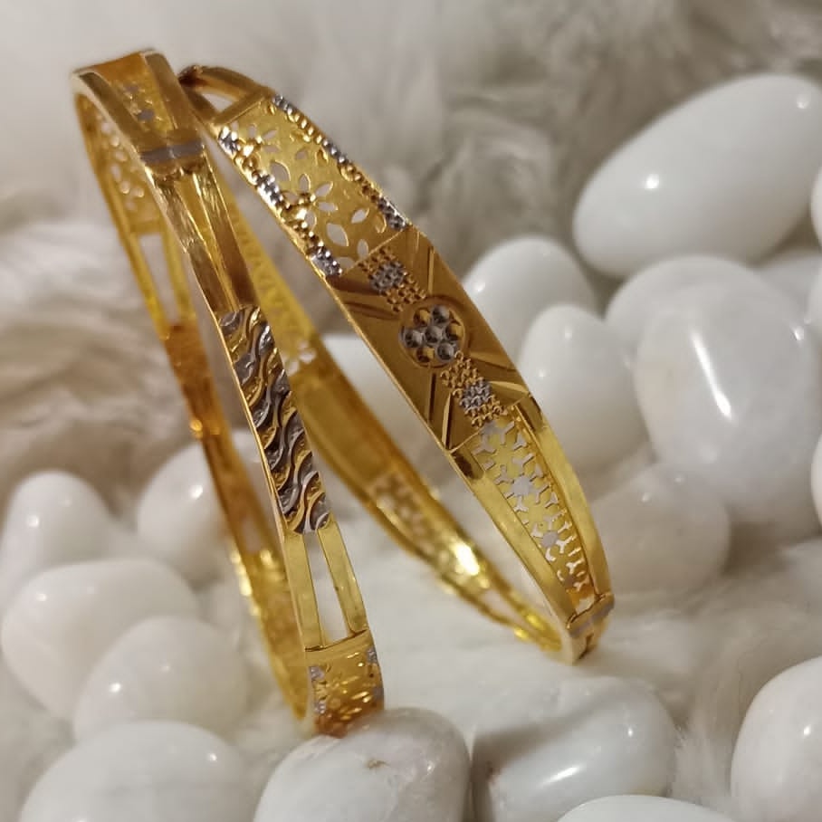 22KT Gold Classic Daily Wear Copper Kadli Bangle SGB32