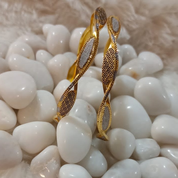 22KT Gold Fancy Daily Wear Copper Kadli Bangle SGB28