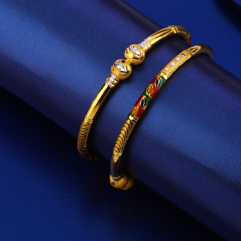 22KT Gold Hallmark Stylish Cooper Kadali SG81