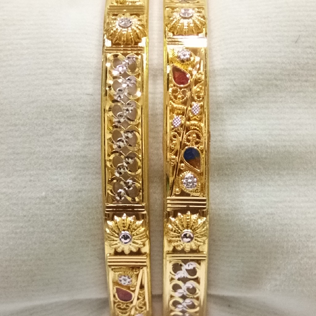 916 CZ Ghaba Bangle SG-228