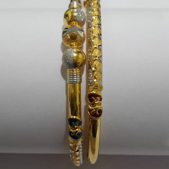 916 Ball Pipe Bangle SG-217
