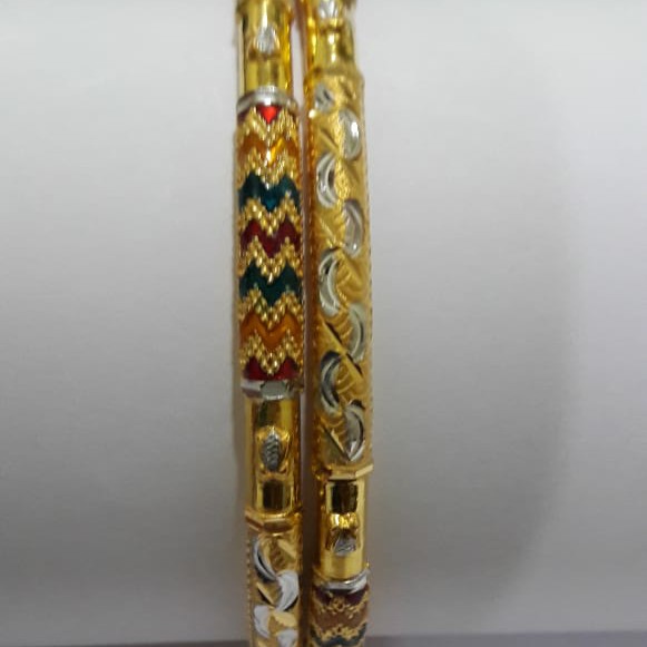916 designer copper cz bangle sg-180