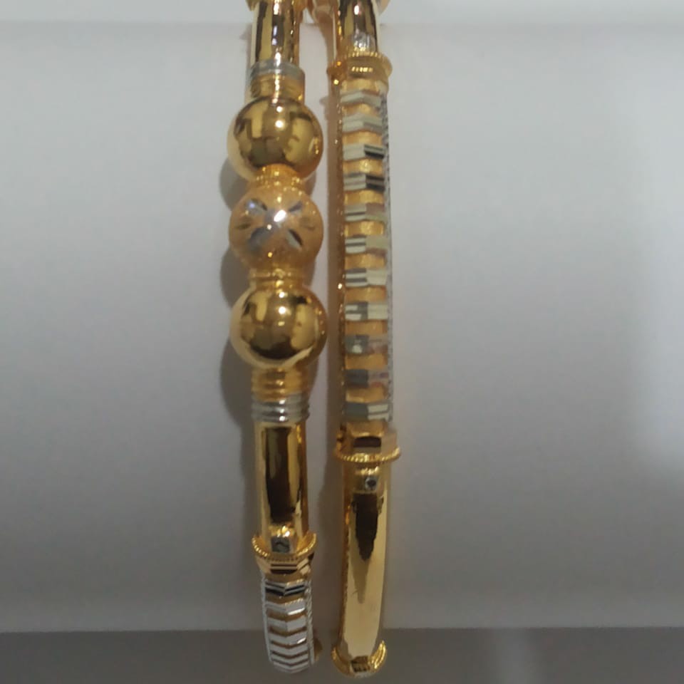 916 Antique Pipe Bangle SG-172