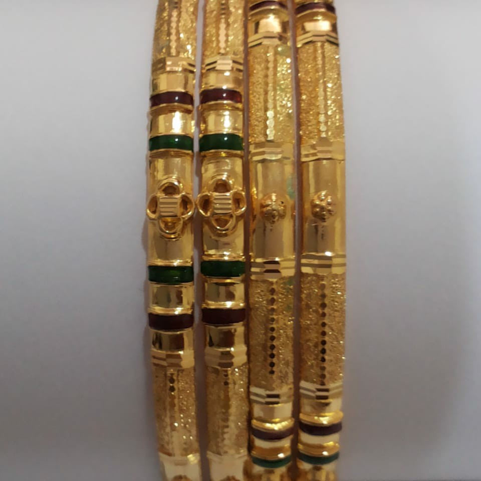 916 Double set bangle SG-163