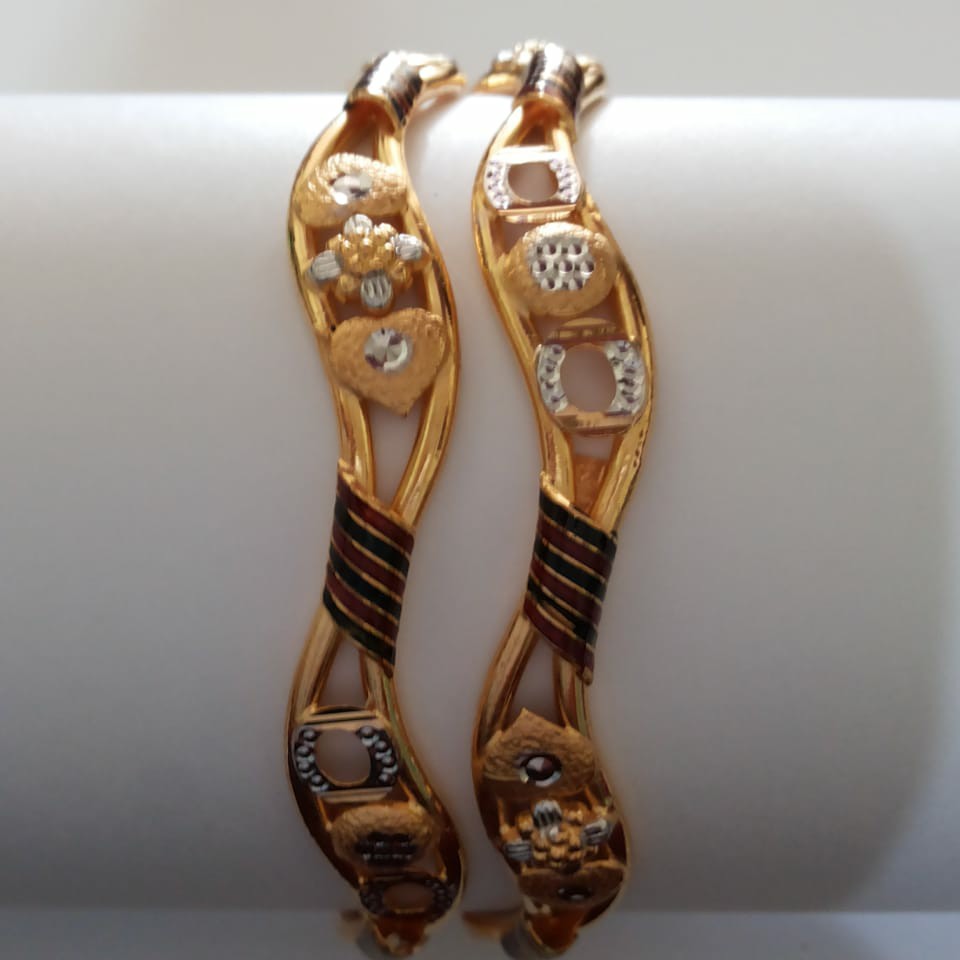 916 Cz Ghaba Bangle SG-158