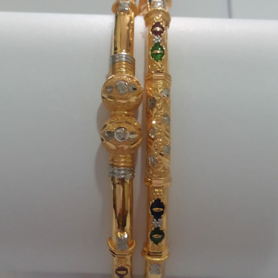 916 CZ Ghaba Bangle SG-151