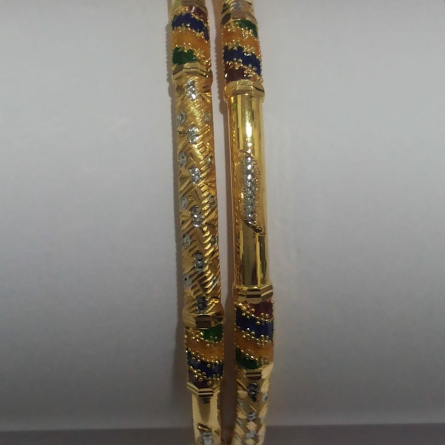 916 Designer CZ Bangle SG-86