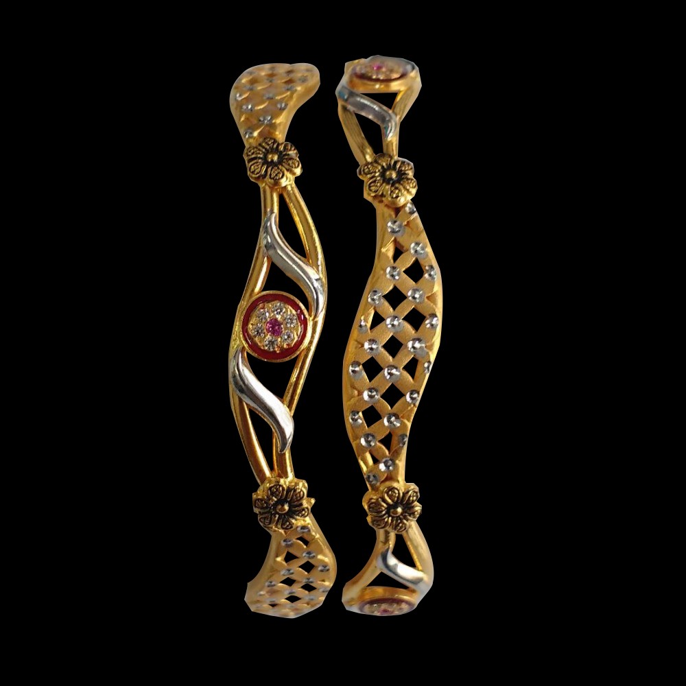 22kt Gold Antique Variya Kadli SG-50