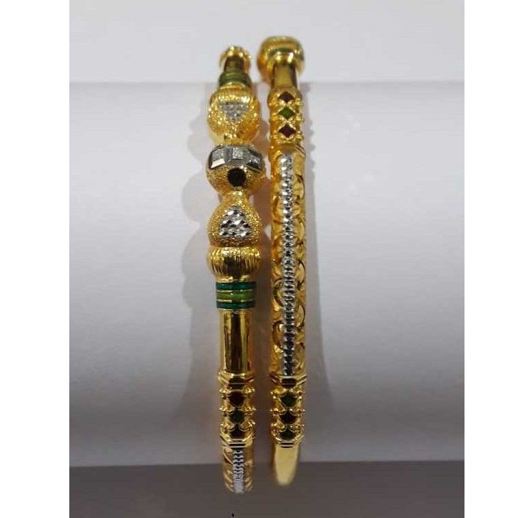 916 Gold Fancy pipe kadli