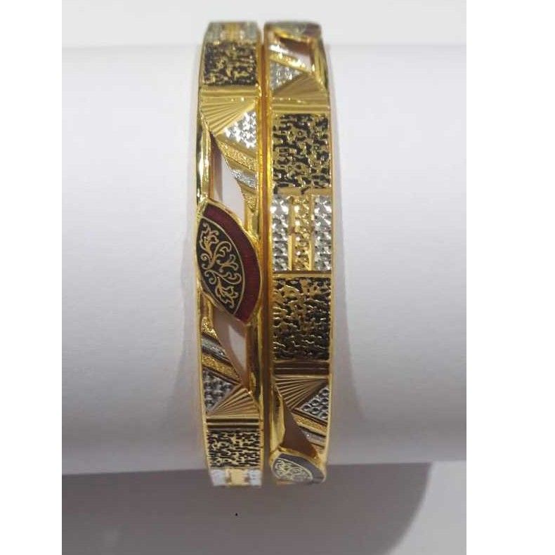 22KT Gold Fancy Handmade Designer Copper Kada