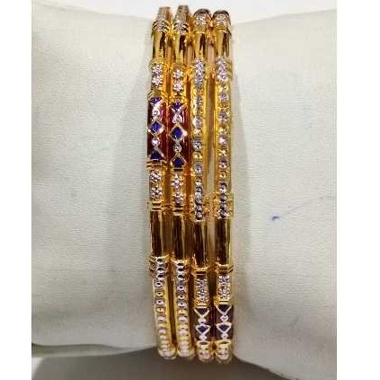 22KT Gold Fancy Bangle