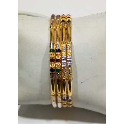 22KT Gold Fancy Bangle