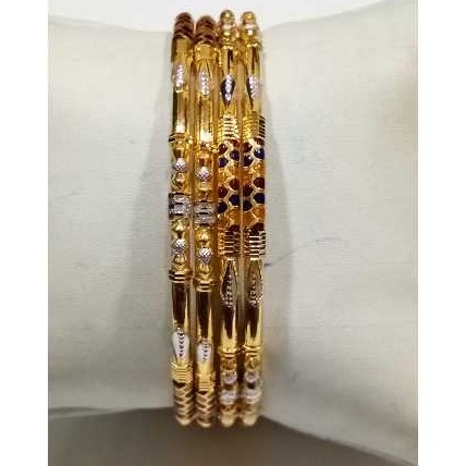 22KT Gold Ladies Indian Fancy Bangle