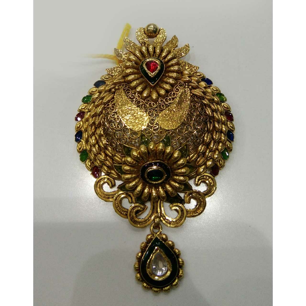 Gold Calcutti Mangalsutra Pendant