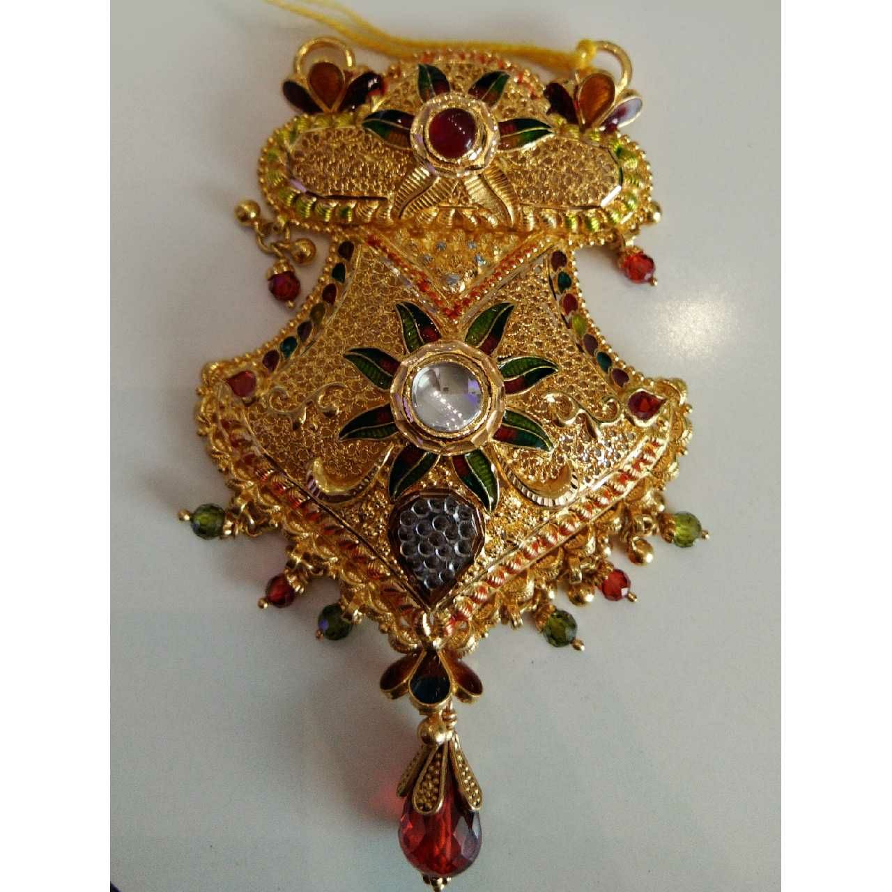 Gold Calcutti Mangalsutra Pendant