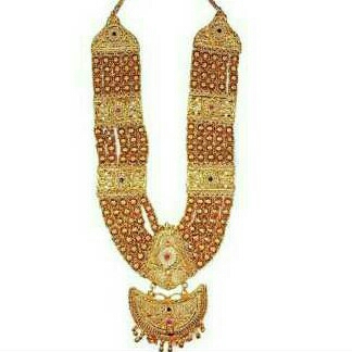 22KT Gold Ladies Rajwadi Necklace