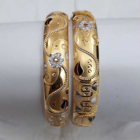22k Gold Fancy Handmade  Bangles