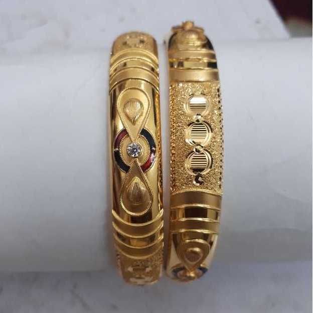 22KT Gold Ladies Indian Fancy Bangles