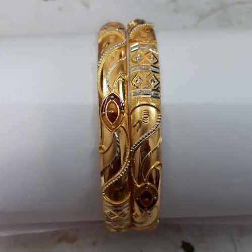 22k Gold Fancy Bangles