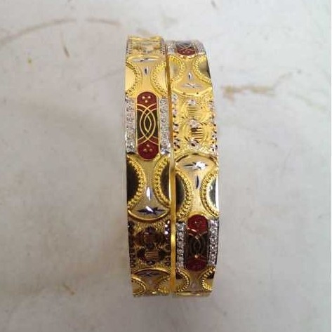22KT Gold Ladies Indian Fancy Bangles