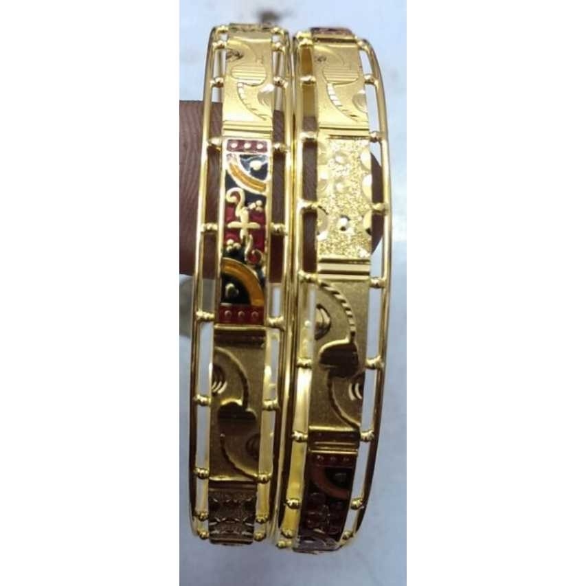 22k Gold Fancy Bangles