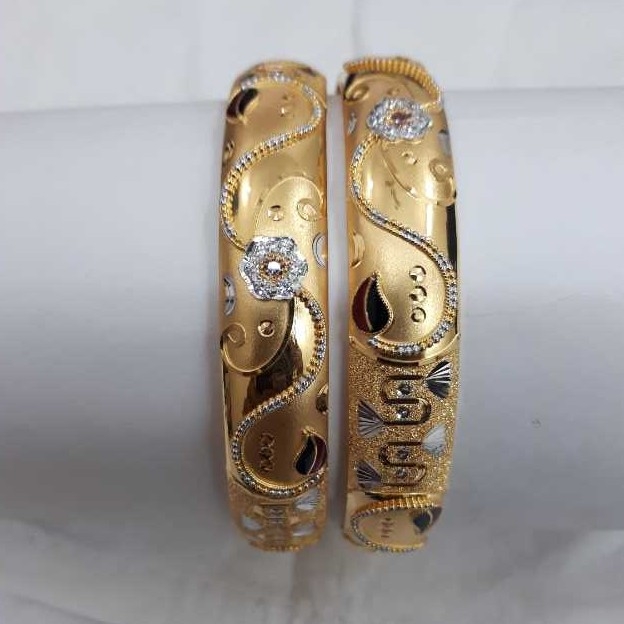 22KT Gold Ladies Indian Fancy Bangle