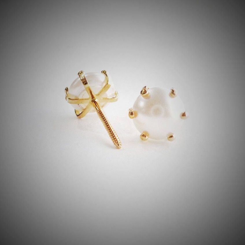 22K Gold Pearl Tops