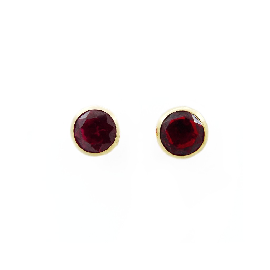 18K Gold Colour Single Stone Tops