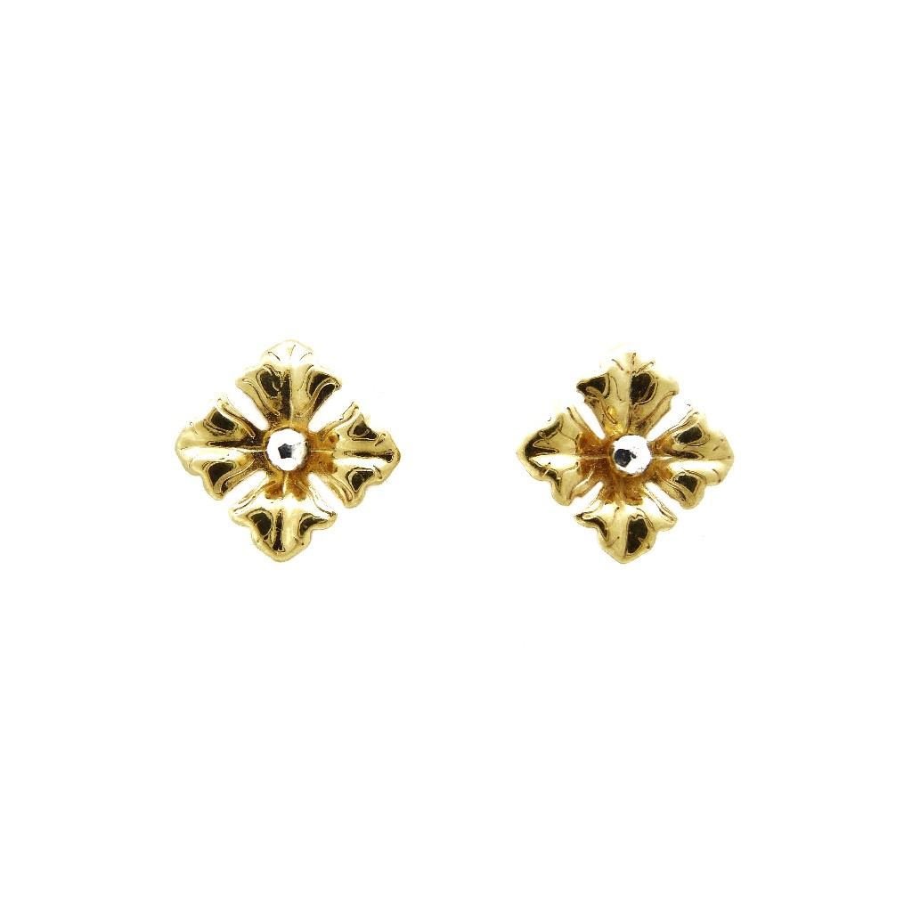 22K Gold Lite Flower Tops