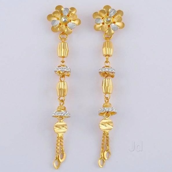 916 Gold Earrings