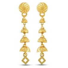 gold 916 Earring