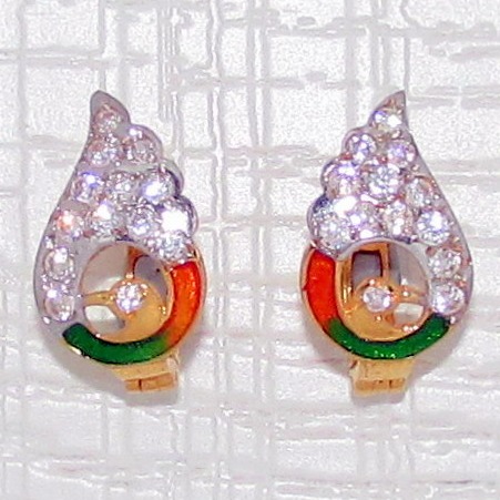 22KT Gold fancy ladies Earrings