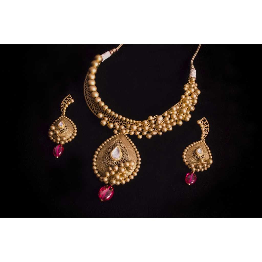 Gold necklace Gns-40