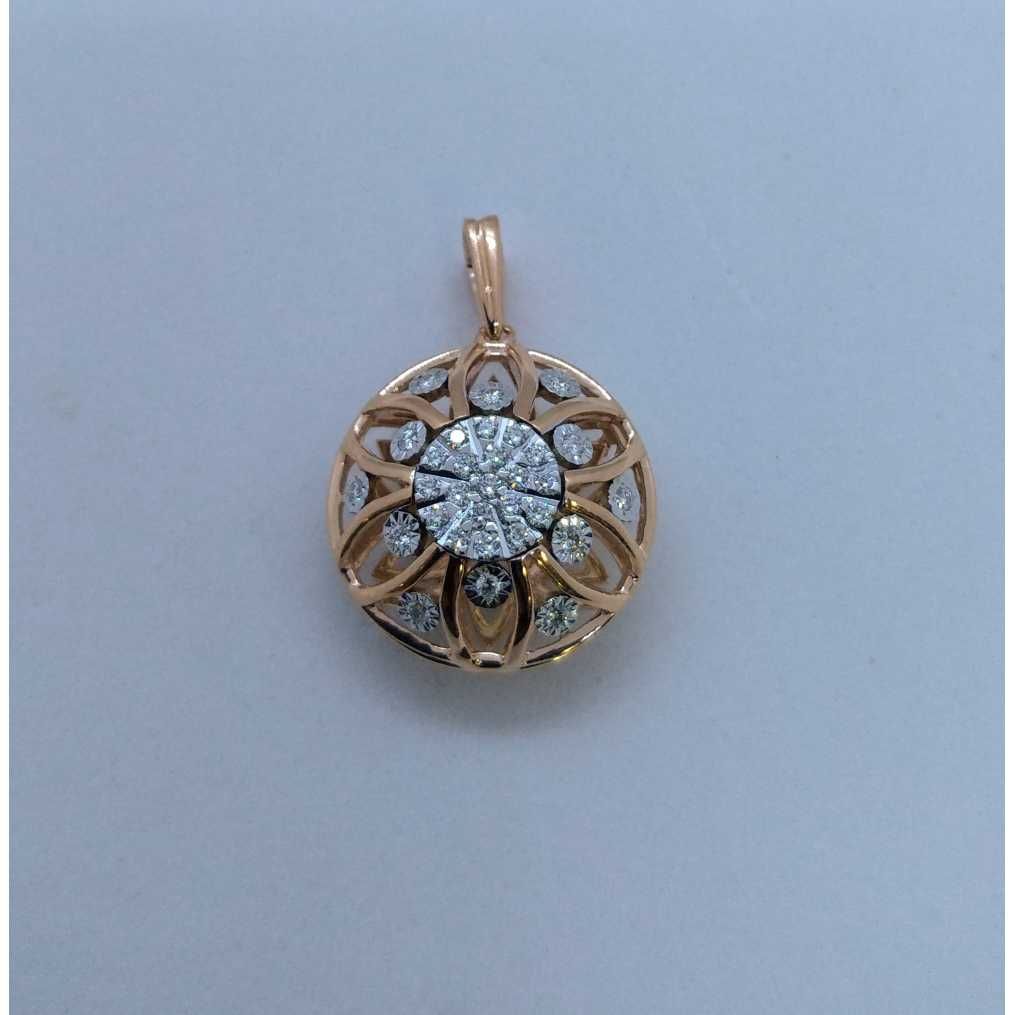 Gold & diamond pendant